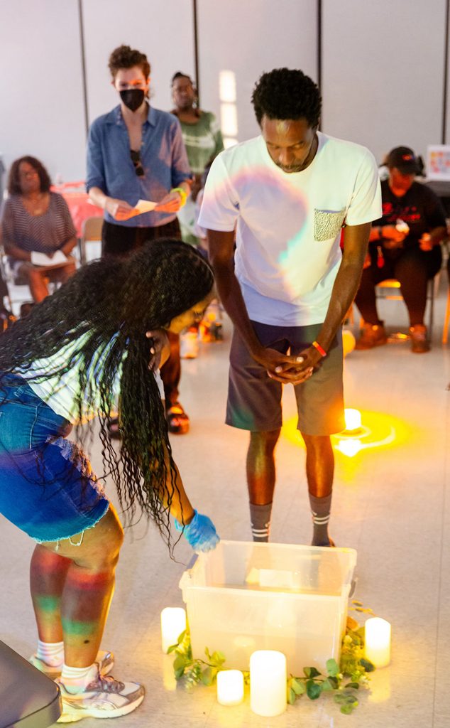 Moment from The Light Still Lives gathering — Mending Minds & Hearts community event