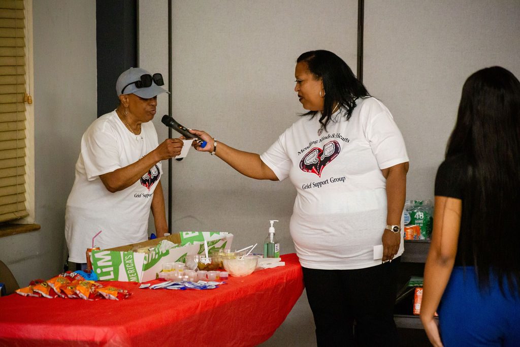 Moment from The Light Still Lives gathering — Mending Minds & Hearts community event