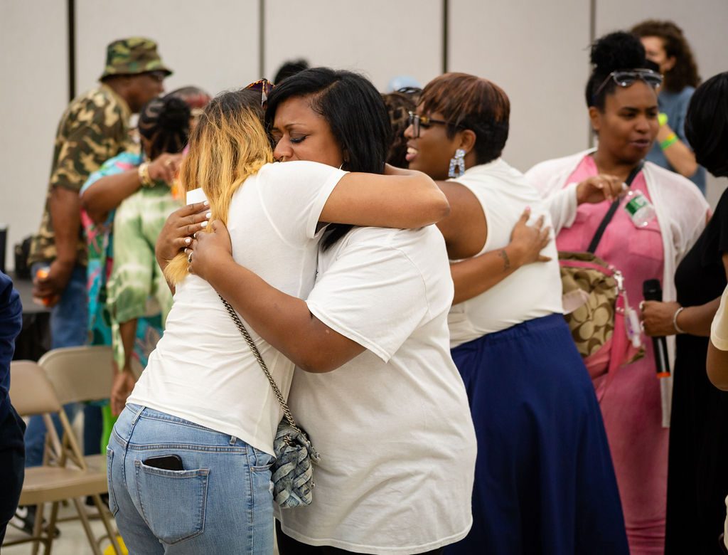 Moment from The Light Still Lives gathering — Mending Minds & Hearts community event